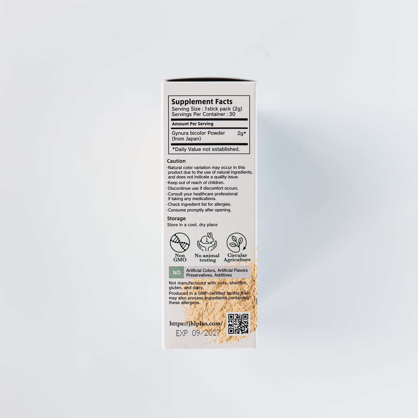 Gynura bicolor - Japan SuperGreen / 1 box (30 stick packs)