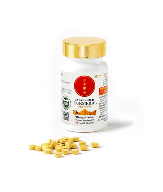 Japan Gold Turmeric / 1 bottle - 90 tablets